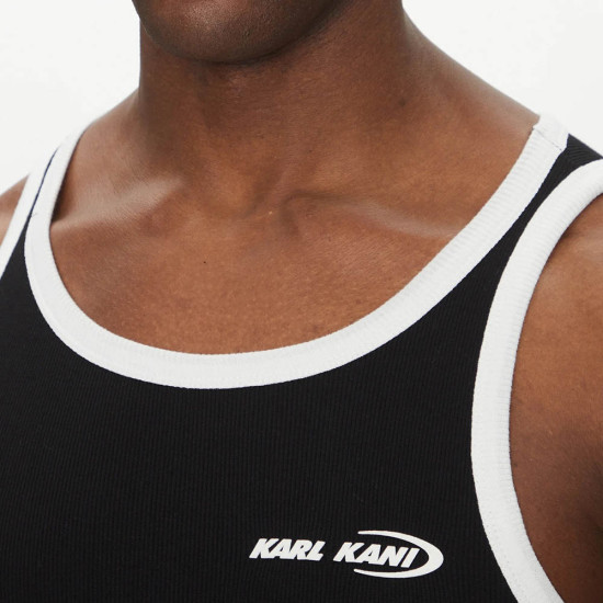 Karl Kani Ανδρική αμάνικη μπλούζα KK Ellipse Ringer Rib Tank Top